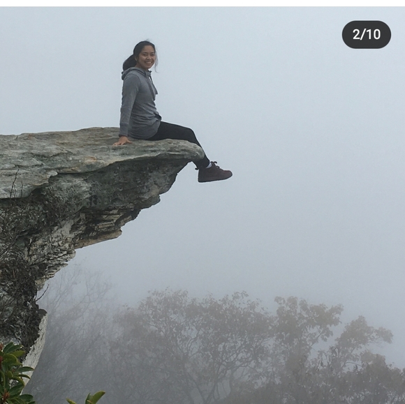 Nike preloved sneaker/ high top, Marron or burgundy like color - Picture 8 of 8